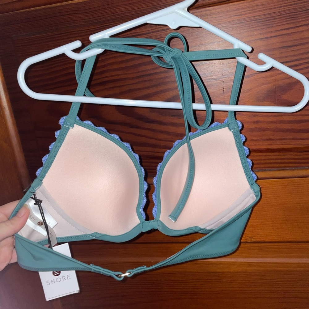 Shade & Shore Brand New With Tags Knitwear Bikini Top *make offers* - Picture 2 of 8